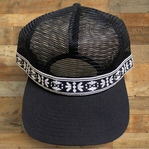 Last Resort AB Webbed Full-Mesh Hat Black/White OSFA